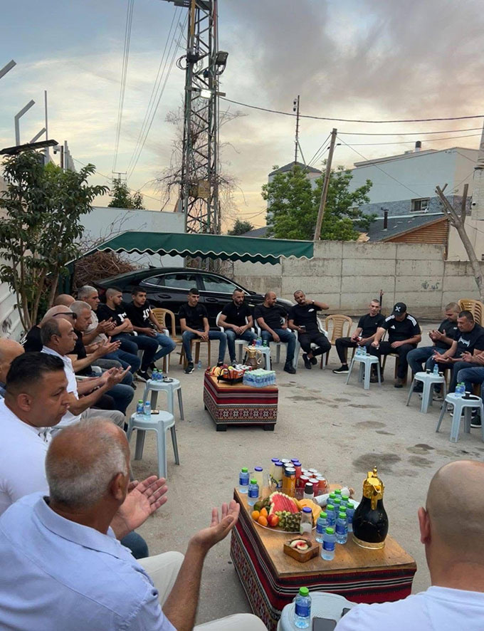 عقد راية الصلح بين عائلة عبد القادر من الطيبة وابو راس من عيلوط